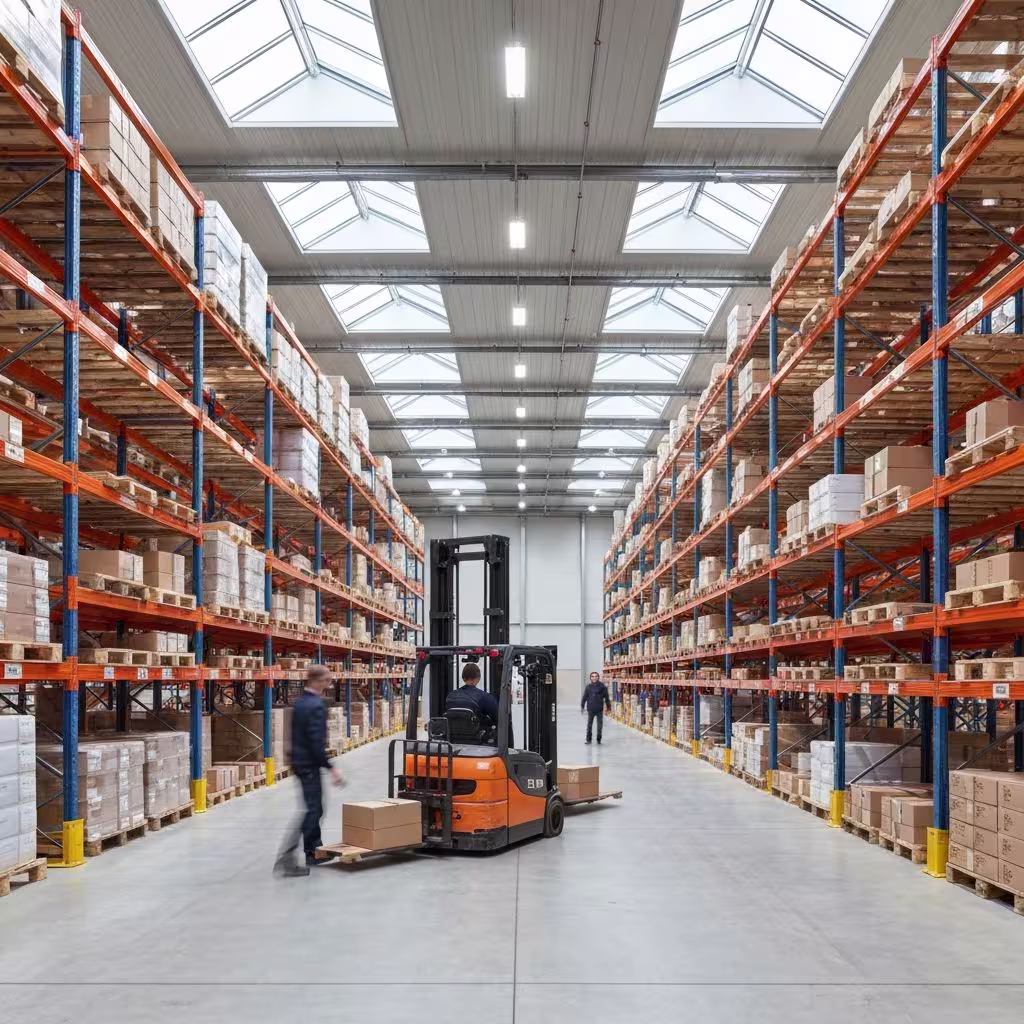 Modern warehouse facility